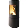 INVICTA Altara 6 kW Holzofen Anthrazit Gusseisen, große Frontscheibe, ...