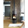 Invicta P610744, Freistehende Feuerstelle, Geschlossen, Brennholz, Ant...