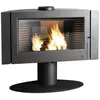 Invicta Antaya, Freistehend, Schwarz, Eisenguss, Oben, Holz-Briketts, ...