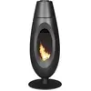 Invicta P614904, Freistehende Feuerstelle, Geschlossen, Brennholz, Ant...