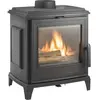 Invicta Sedan S, Kamin-Suite, Geschlossen, Brennholz, Anthrazit, Drinn...