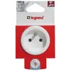 Legrand, Netzstecker + Netzkupplung, 050461 (CEE 7/7)