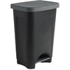 Treteimer 50 l, Farbe:Schwarz