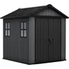 Keter Newton 757 Gartenhaus - 223.8x230x246cm - Satteldach - Kunststof...