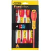 Stanley, Schraubenzieher, FATMAX Set 6teilig (Schlitz isoliert/Phillip...