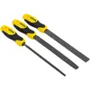 Stanley, Raspel + Feile, Raspel-Satz, Hieb 1, 200 mm 3-tlg (Hieb 1, 38...