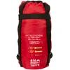 Schlafsack ultra-light Kapuze Élémenterre Draco Rot 210x75x60 cm