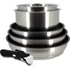 Induktionskochgeschirr-Set   MENASTYL   7930018   Edelstahl   6-teilig...