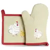Winkler Fadele Set aus Handschuh und Topflappen TU