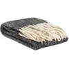 Plaid uni recycelt Vivaraise Isabel 130x160 cm