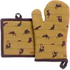 Küchenhandschuh- und Topflappen-Set Dubout Katzenpartition Winkler 18x...