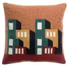 Besticktes Kissen Vivaraise Suri 45x45 cm