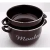 Baumalu Moules 312838 Kochtopf, emailliert, 24 cm Durchmesser, Indukti...