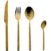 16-teiliges goldenes besteckset Jean dubost NA020890X40047