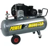 MECAFER Kompressor 150 L 3HP Doppelriemen 10 bar Semi Pro PowerMonster