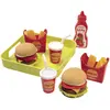 Sitzgruppe Hamburgerplatte Ecoiffier 21x6x19,5 cm