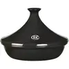 Emile Henry Tajine, Pfanne + Kochtopf, Schwarz