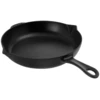 STAUB Bratpfanne, 26 cm | Schwarz | rund | Gusseisen