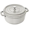 Staub Eisen La Cocotte Runder Bräter Aus Gusseisen Trüffel 3.8l