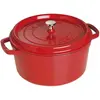 Staub 40509-861-0, 8,35 l, Rot, Eisenguss, Emaille, Frankreich, 30 cm