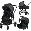 Bebeconfort Haze Trio, Kinderwagen 3-in-1 Komplettset, 0-4 Jahre, 2-in...