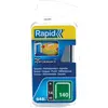 Rapid, Tackerklammern + Tackernägel, Typ 140 Flachdrahtklammer 14 mm D...