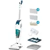 Rowenta RY7757, Aufrechter Dampfreiniger, 0,47 l, Weiß, Blau, 7,5 m, 0...