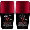 VICHY Homme Antitranspirant für Männer, 96 Stunden, 50 ml, 2er-Packung