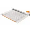 Fiskars, Cutter, Rollmesser Ø 45 mm) mit Lineal, 6" x 24", Orange/Weis...