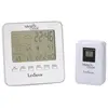 Lexibook MeteoClock Wetterstation Silber, Wetterstation, Silber