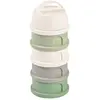 Beaba Milchpulverbox - Baumwolle White / Sage Green
