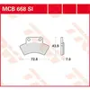 Trw Offroad Cf Moto Terralander 500 4x4 Xl 13 Gesinterte Hintere Brems...