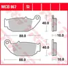 Trw Offroad Honda Crf 250 L 14 Gesinterte Hintere Bremsbeläge One Size