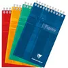 5x Clairefontaine, Heft + Block, Spiralblock (10.5 x 17 cm, Kariert, W...