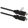 T'nB CÂBLE HDMI 2.0 PLIABLE 2M M/M (NOIR) (2 m), Videokabel, Schwarz