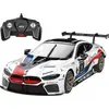 Ferngesteuertes Auto   TURBO CHALLENGE   BMW M8 GTE   Weiß   Maßstab 1...