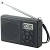 WE Radio FM à piles (non incluses), noir (FM), Radio, Schwarz