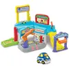 Vtech Wartungswerkstatt + Autokolben In Überprüfung Spanische Version