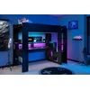 Parisot Multifunktionshochbett "Online 1" Schwarz