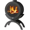 Holzofen aus gusseisen, 10 kw, anthrazit Godin 410101ANTH