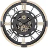 Große Wanduhr mit sichtbarem Mechanismus KENT, Ø 80 cm