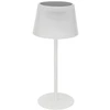 Atmosphera Outdoor Tischlampe Solar LED: Weiße dekorative Solartischle...