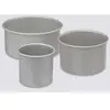 5five Kuchenformen Backform Rund-Set 3-teilig in Silber: 20cm, 15cm & ...