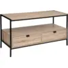 5five Möbel TV-Ständer aus robustem Metall und Holz   moderner Fernseh...