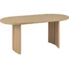 Esstisch lousada holz 180x90cm - Atmosphera créateur d'intérieur