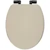 Leise schließender Toilettensitz ONYX, 37,5 x 49,9 x 5,2 cm