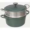 Dampfgarbehälter HEALTHY, Ø 24 cm, 4-teilig