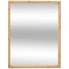 5five Simply Smart Wandspiegel Badezimmerspiegel mit Bambusrahmen, 34 ...