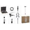 Secret de Gourmet Geschenkset Barzubehör: 9-teiliges Sommelier-Set im ...