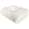 HomeMaison Atmosphera Decke: Manoir Fellplaid, 100% Polyester, kuschel...